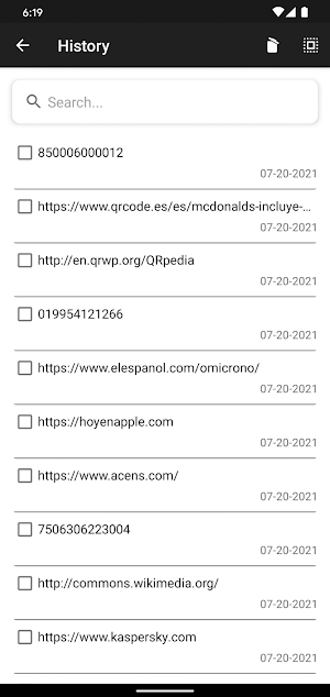 QR Barcode Reader Screenshot 3