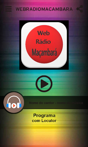 Webradiomacambara Screenshot 0