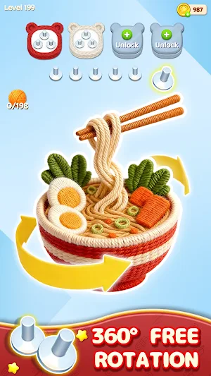 Yarn Sort: Color Puzzle 3D Screenshot 2