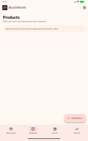 BoothWorth: Craft Fair Planner Screenshot 3