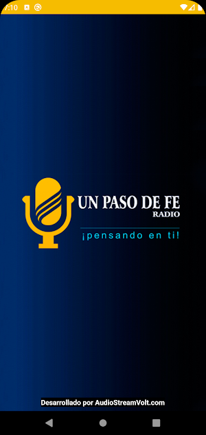 Un Paso De Fe Radio Oficial Screenshot 0