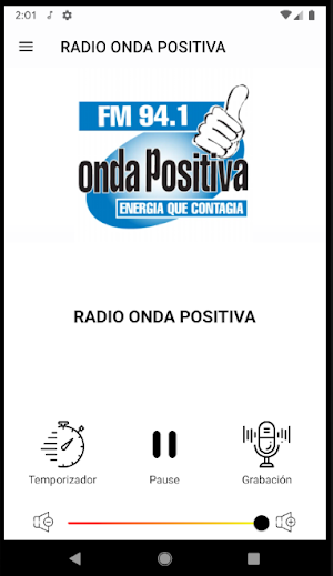 Radio Onda Positiva Screenshot 1