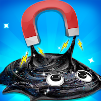 DIY Fluffy Slime - Galaxy Magnetic Slime