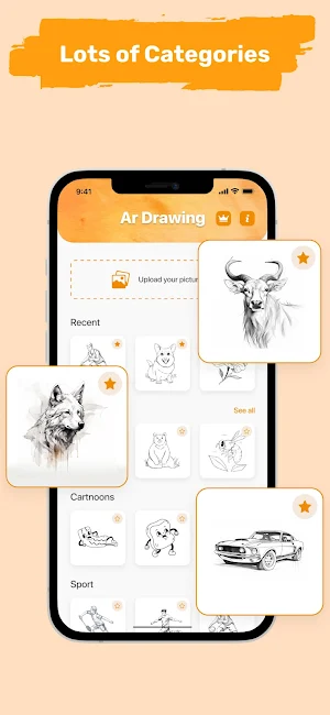 AR Draw to Sketch Photo Screenshot 1