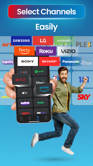 Universal TV Remote & TV Cast Screenshot 1