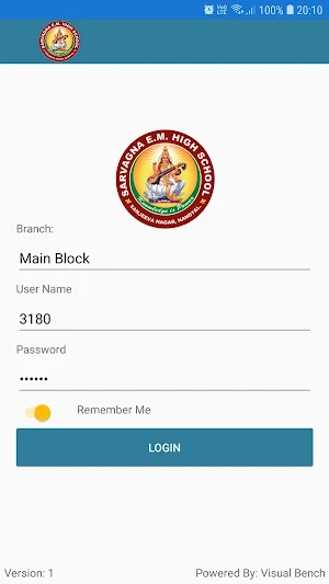 Sarvagna E.M High School Screenshot 1