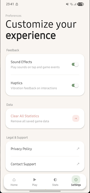 Tap Reflex: Reaction Time Test Screenshot 2