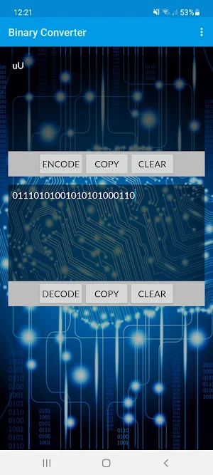 Binary Converter Screenshot 2