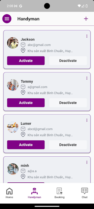 IrFlex Service Screenshot 2