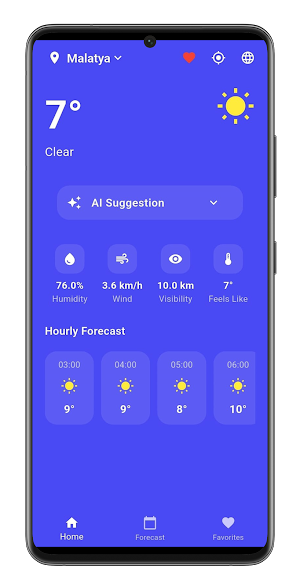 AiWeather -Ai Weather Forecast Screenshot 0