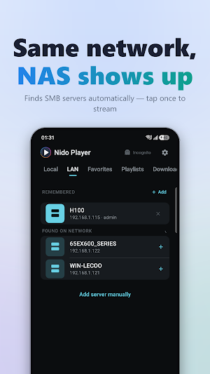 Nido Video Player: NAS & SMB Screenshot 3