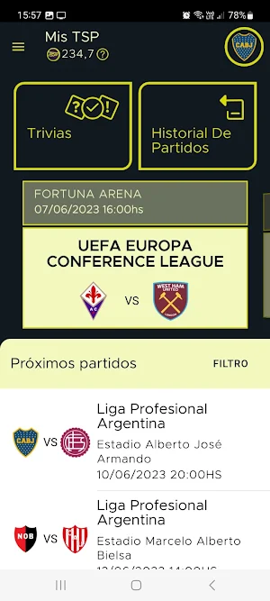 Token Sport Screenshot 1