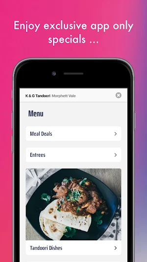 K & G Tandoori Indian Cuisine Screenshot 2