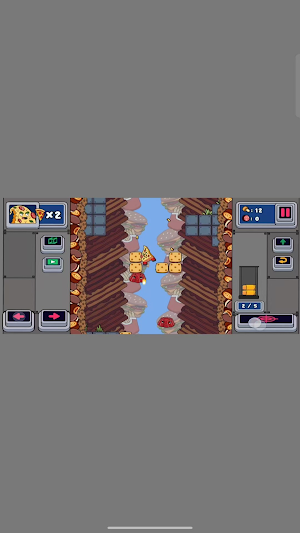 Pizza Fall Slice Defender Screenshot 1