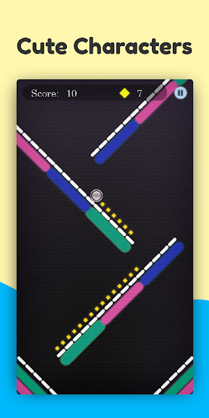 Falling Ball Game Screenshot 2