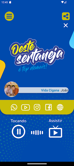 Oeste Sertaneja Screenshot 1