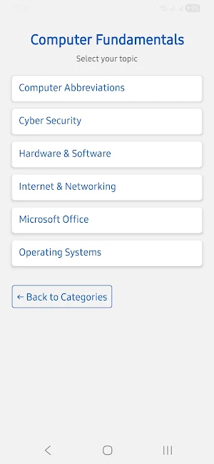 QuizTest App Screenshot 2