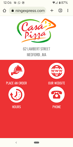 Casa Pizza Screenshot 0