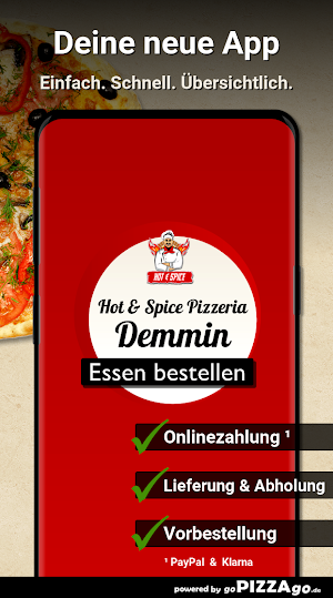 Hot - Spice Pizzeria Demmin Screenshot 0