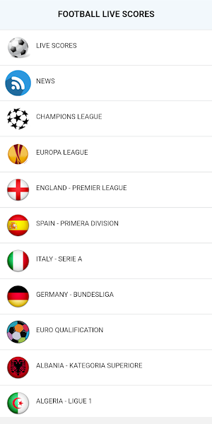 Football Live Scores Screenshot 0