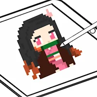 Learn to draw Kimetsu no Yaiba Pixel Art