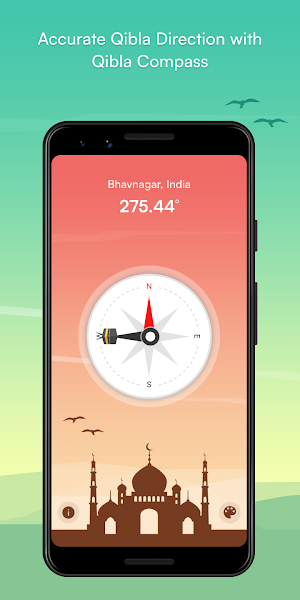 Qibla Compass: Exact Direction Screenshot 1