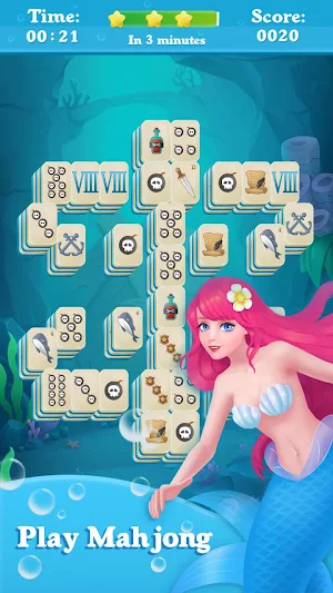 Mahjong Solitaire Mermaid Screenshot 0