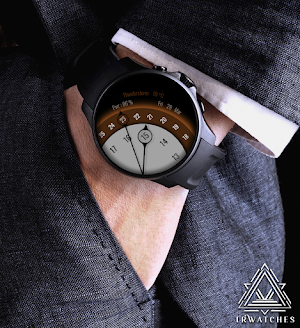 Minimal Glass Watch Face Screenshot 1
