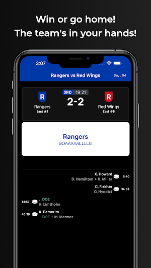 Hockey Career Game: Ice Legend Screenshot 2