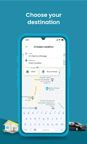 AllRide Taxi - Customer Screenshot 2