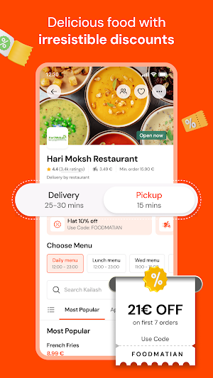 FoodMato : Food Delivery Screenshot 1