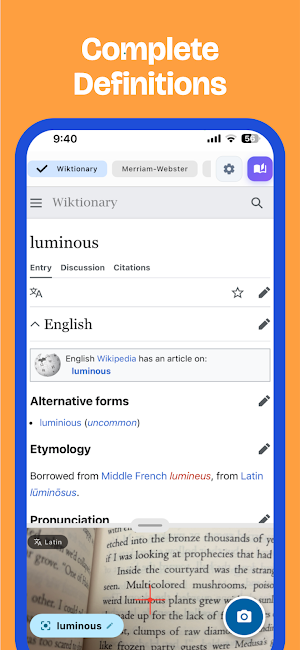SnapDic Screenshot 2