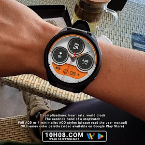 Watch face 10h08.com #117 Screenshot 3