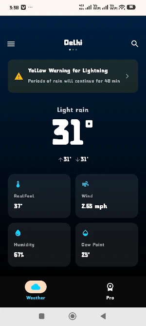Real Weather Screenshot 1