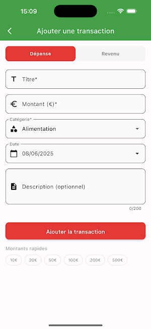Mon Budget Pro screenshot 2