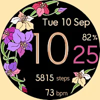 Lily Wavy Digital Watch