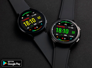 Digital Facon Watch Face Screenshot 2