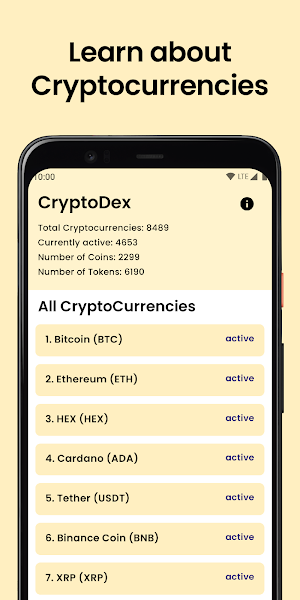 CryptoDex Screenshot 0
