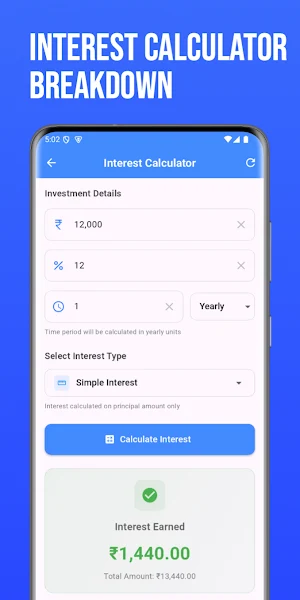 EMI Master Calc Screenshot 3