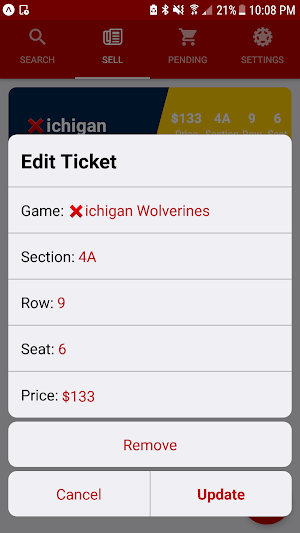TicketBay Screenshot 3