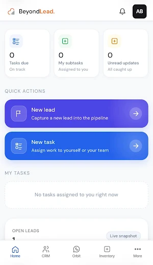 BeyondLead Screenshot 1