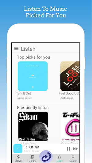 Music Loop Online Music Player Screenshot 1
