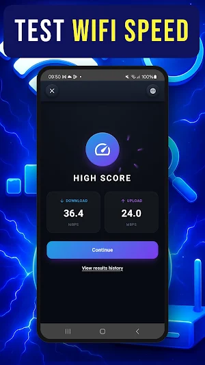 WiFi Analyzer: Speed Test Screenshot 0