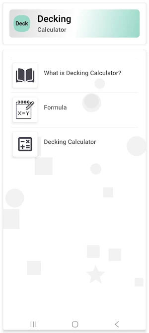 Decking Calculator Screenshot 0
