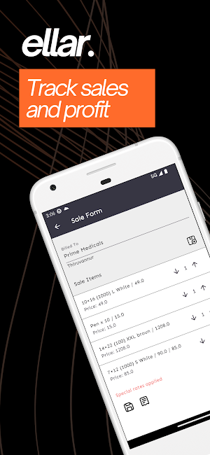 ellar: billing app for agency Screenshot 2