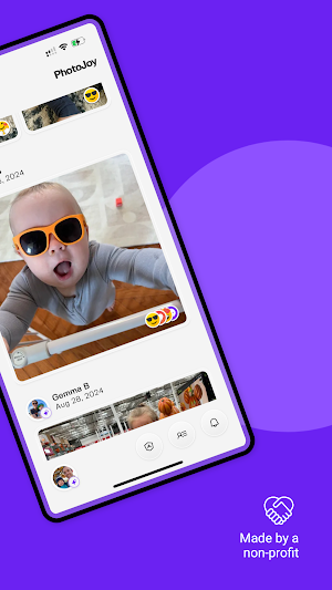 PhotoJoy: Private Social Media Screenshot 1