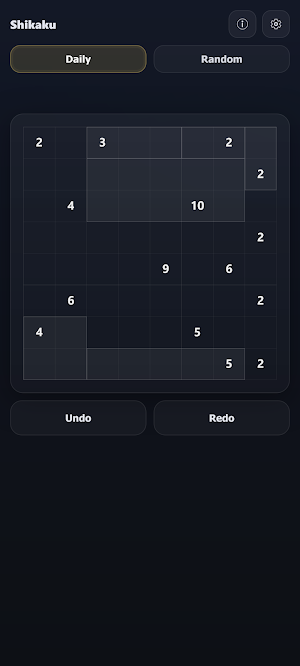 Shikaku - Logic Puzzle Screenshot 3