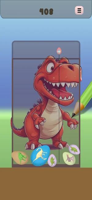 Drop and connect dinosaur eggs Screenshot 3