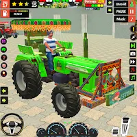 Farm Tractor Farming Games 3D