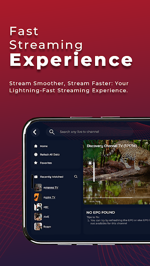 StarsN live: Smart IPTV player Screenshot 2